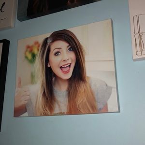 Zoella canvas large photo